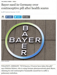 Bayer sued in germany